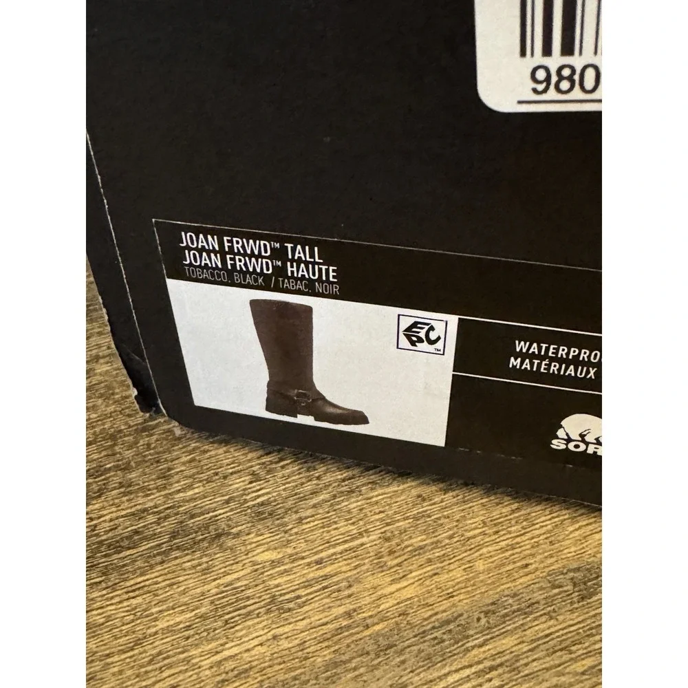 Sorel Joan Frwd Tall Women's Waterproof Boot Brown NEW MSRP $275 Size 8